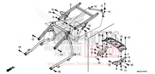 APPUI BAGAGES GL1800BK de 2019